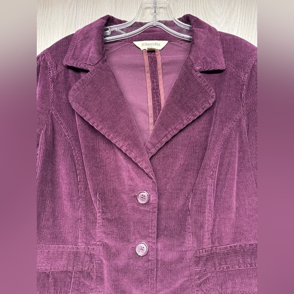 St. John’s Bay Corduroy Women’s Jacket - Size PL - Picture 3 of 6
